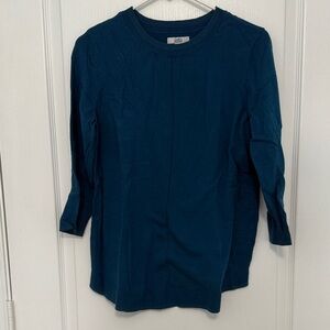 Croft & Barrow Blue Knit Sweater